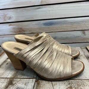 Paul Green "Rachel" Fringe Slide Sandals | Style #5185 | Cottagecore Size 5.5